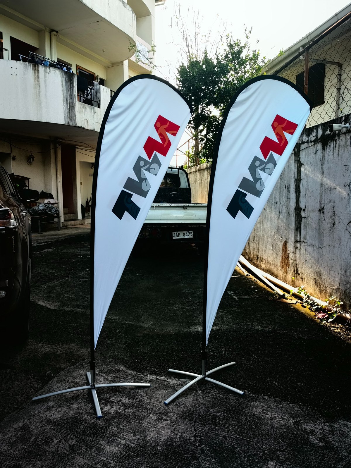 TIEZA feather banner project by Sky Graphix Digital Solutions