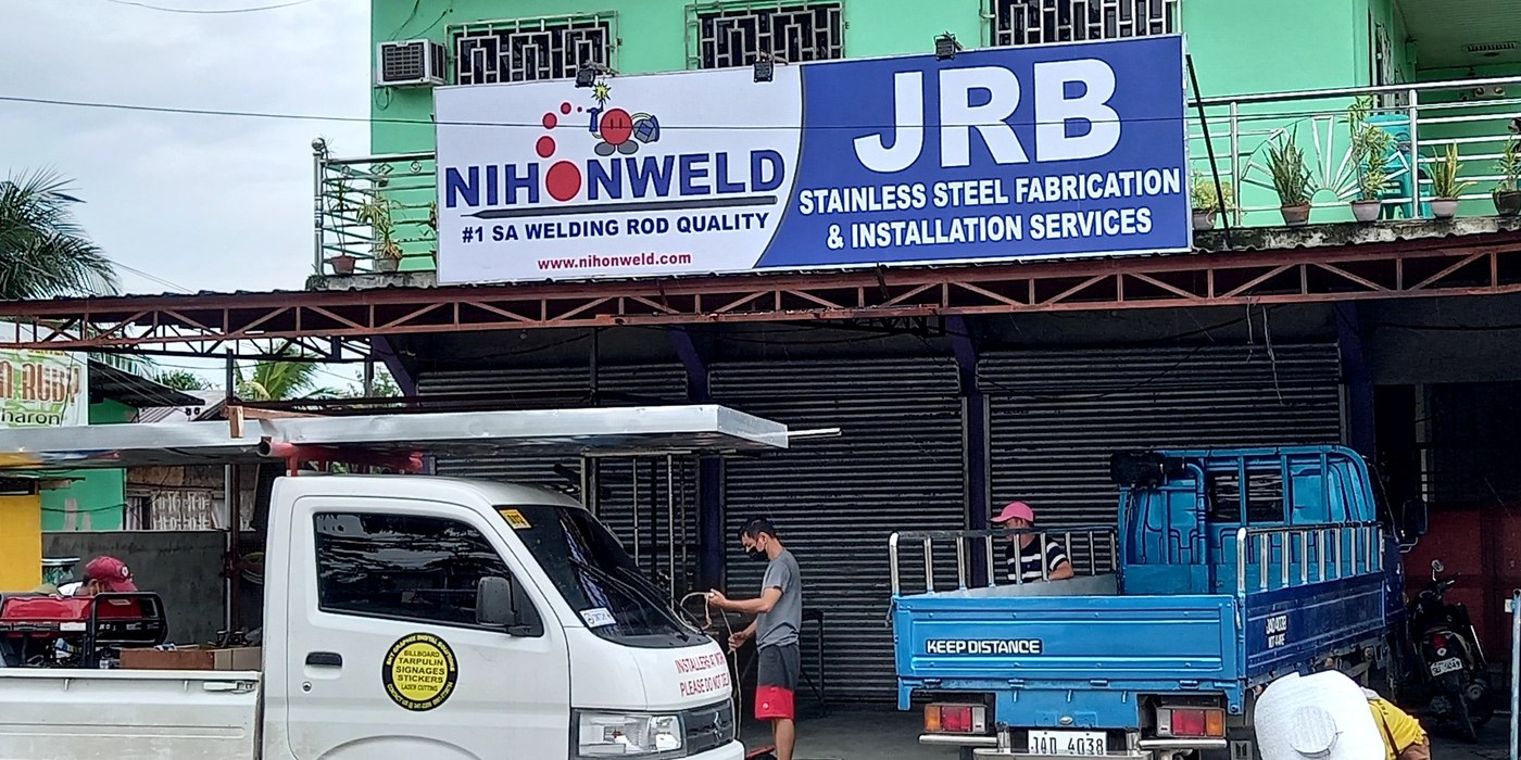 Nihonweld and JRB signage project by Sky Graphix Digital Solutions