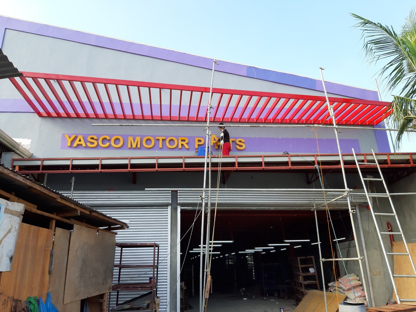 Yasco Motor Parts fabricated signage project by Sky Graphix Digital Solutions