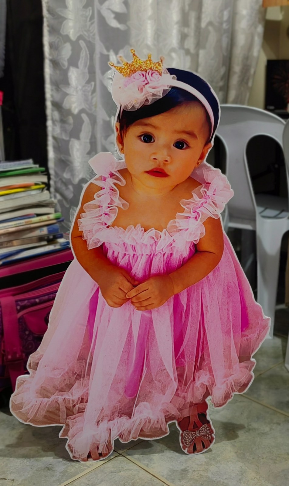 Personalized baby princess standee by Sky Graphix Digital Solutions