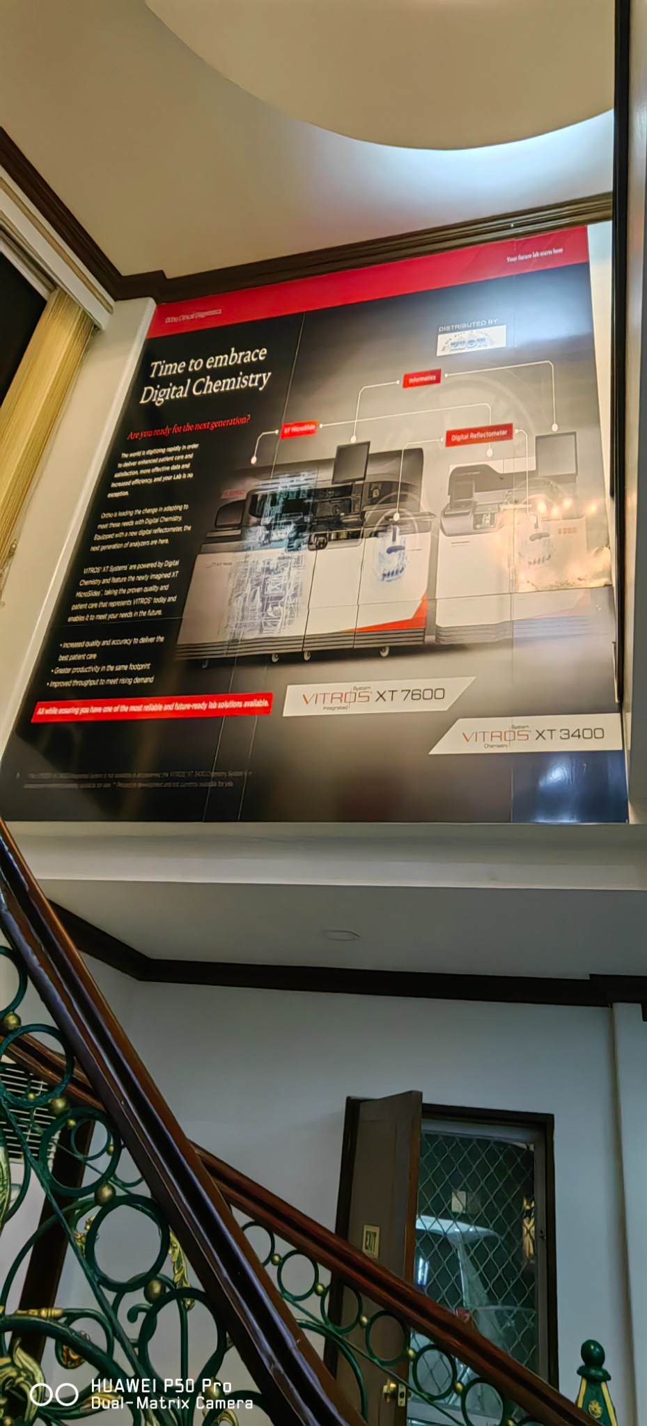 Vitros XT wall poster by Sky Graphix Digital Solutions
